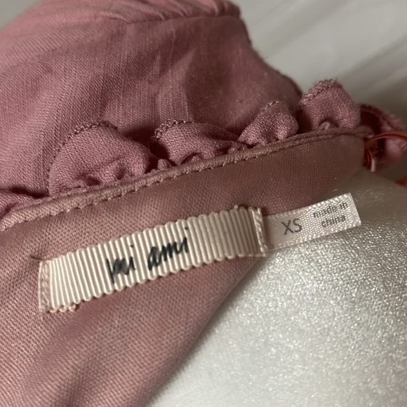 Elegant Pink Ruffle Dress - Picture 6 of 6